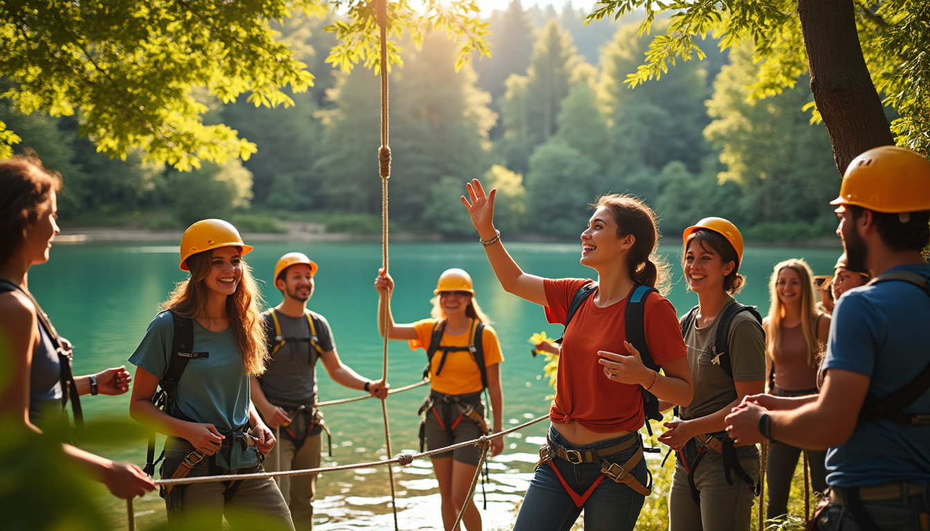 découvrez pourquoi le teambuilding en pleine nature séduit de plus en plus d'entreprises. explorez les avantages d'activités en extérieur pour renforcer la cohésion d'équipe, stimuler la créativité et favoriser un environnement de travail positif. plongez dans une expérience unique qui booste l'esprit d'équipe et le bien-être des collaborateurs.